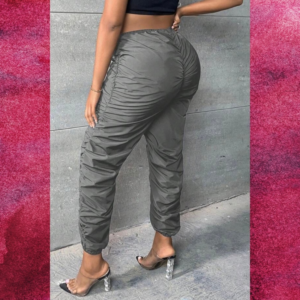 HP | SHEIN SXY Ruched Pants - Picture 5 of 7